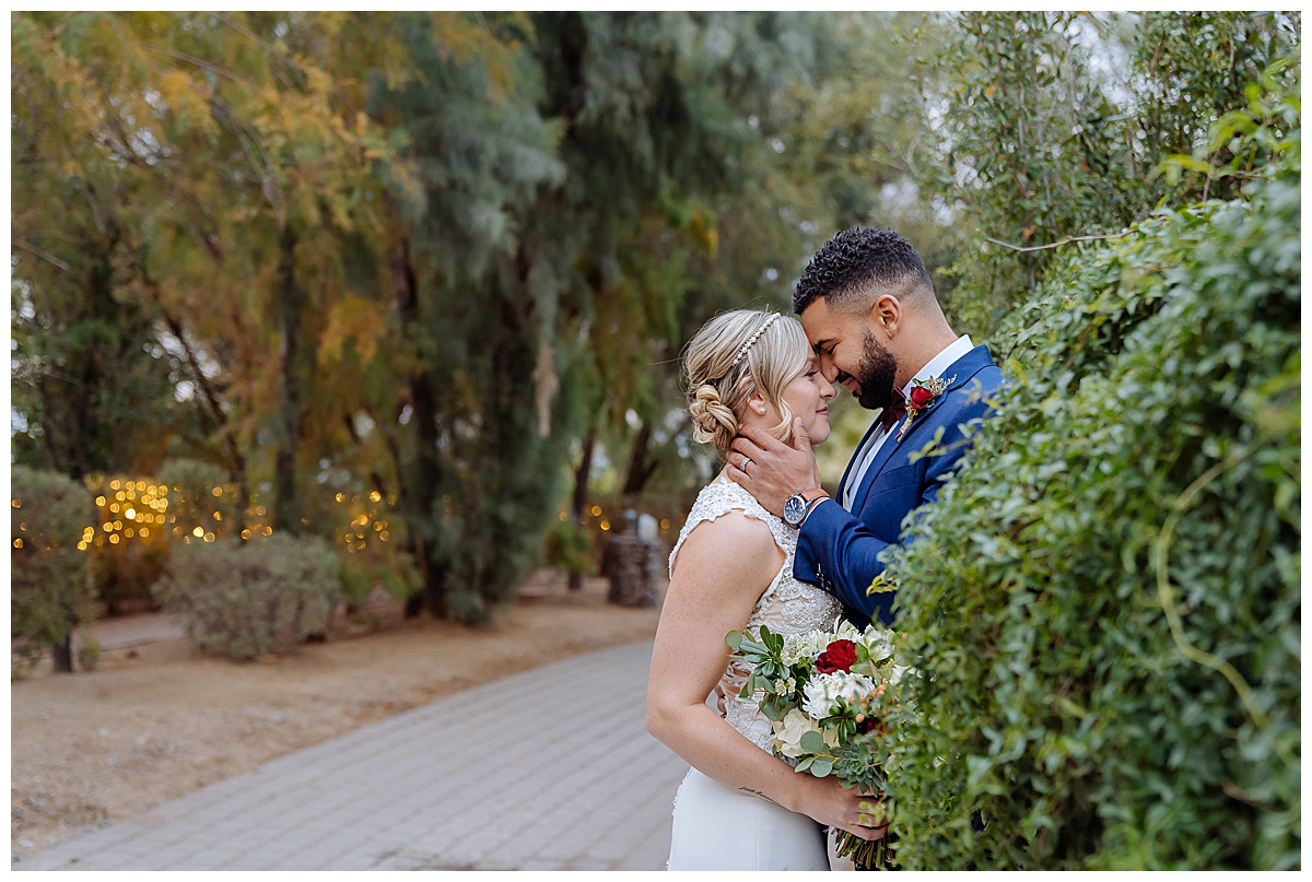 Bride at Groom at Windmill Winery