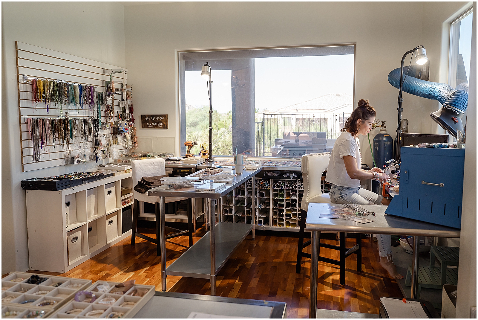 Scottsdale Local Glassblowing Jewelry